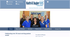 Desktop Screenshot of keithtaylordds.com